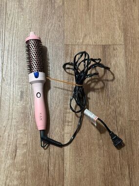 K&K Professional QY-2029 Pink Corded Electric Round Design Thermal Brush - Works